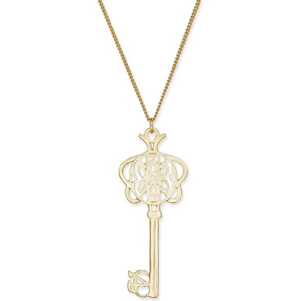 NWT Vera Bradley Signature Filagree Gold Necklace